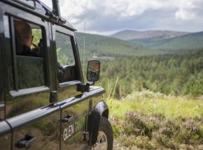 Land Rover Safaris on the Glen Tanar Estate